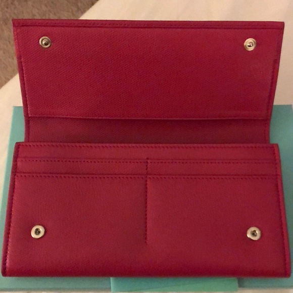 COPY - Pink leather Tiffany & Co wallet - Picture 3 of 4